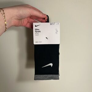 Nike Spark Black and Gray Running Socks